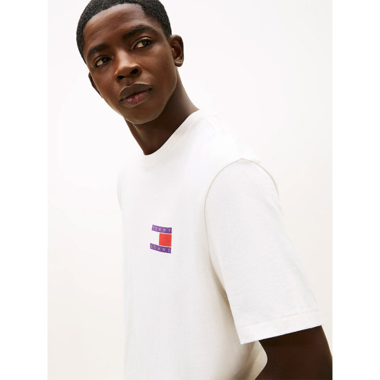 Tommy Hilfiger Ανδρική κοντομάνικη μπλούζα 90s Multi Back Logo T-Shirt